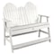 Highwood Usa 4ft Hamilton Counter Height Bench Outdoor Furniture for Patio, Backyard, Garden AD-BEN-HM2-WHE - alternate 1